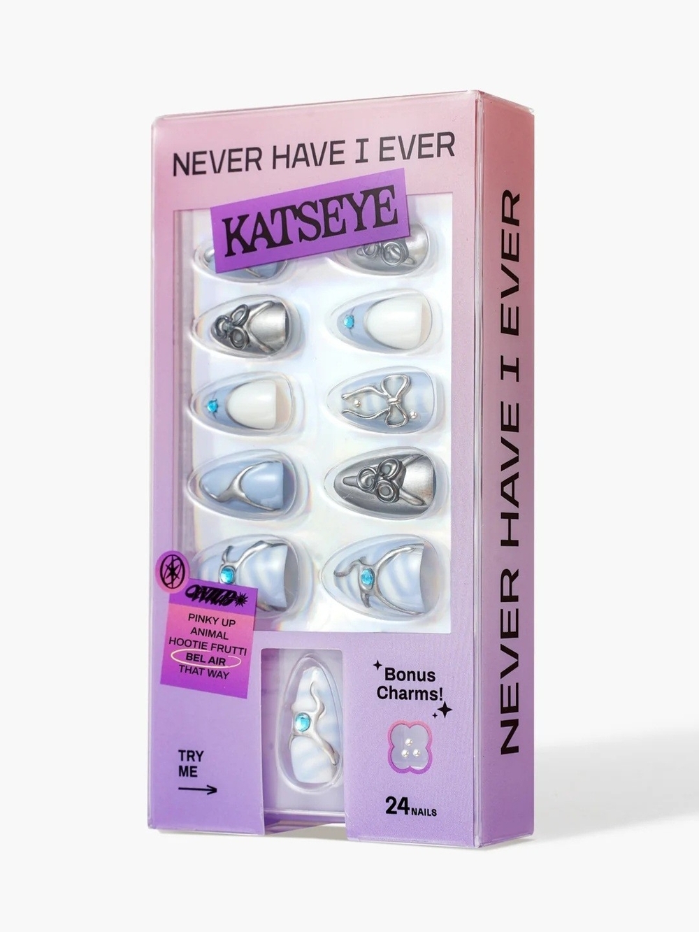 KATSEYE PRESS ON NAILS BEL AIR